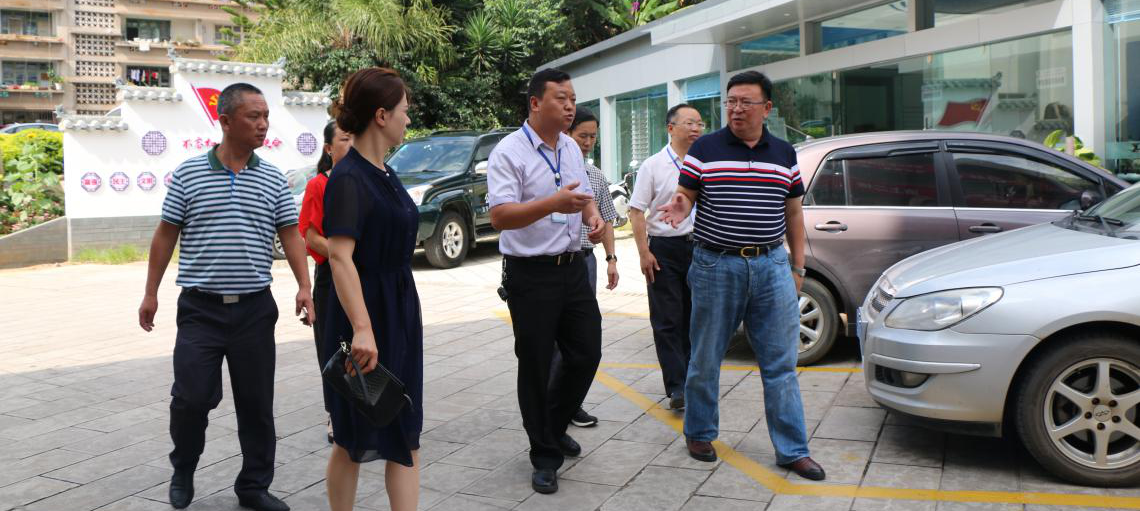 高新区管委会领导莅临玉溪高新电子商务产业园调研指导